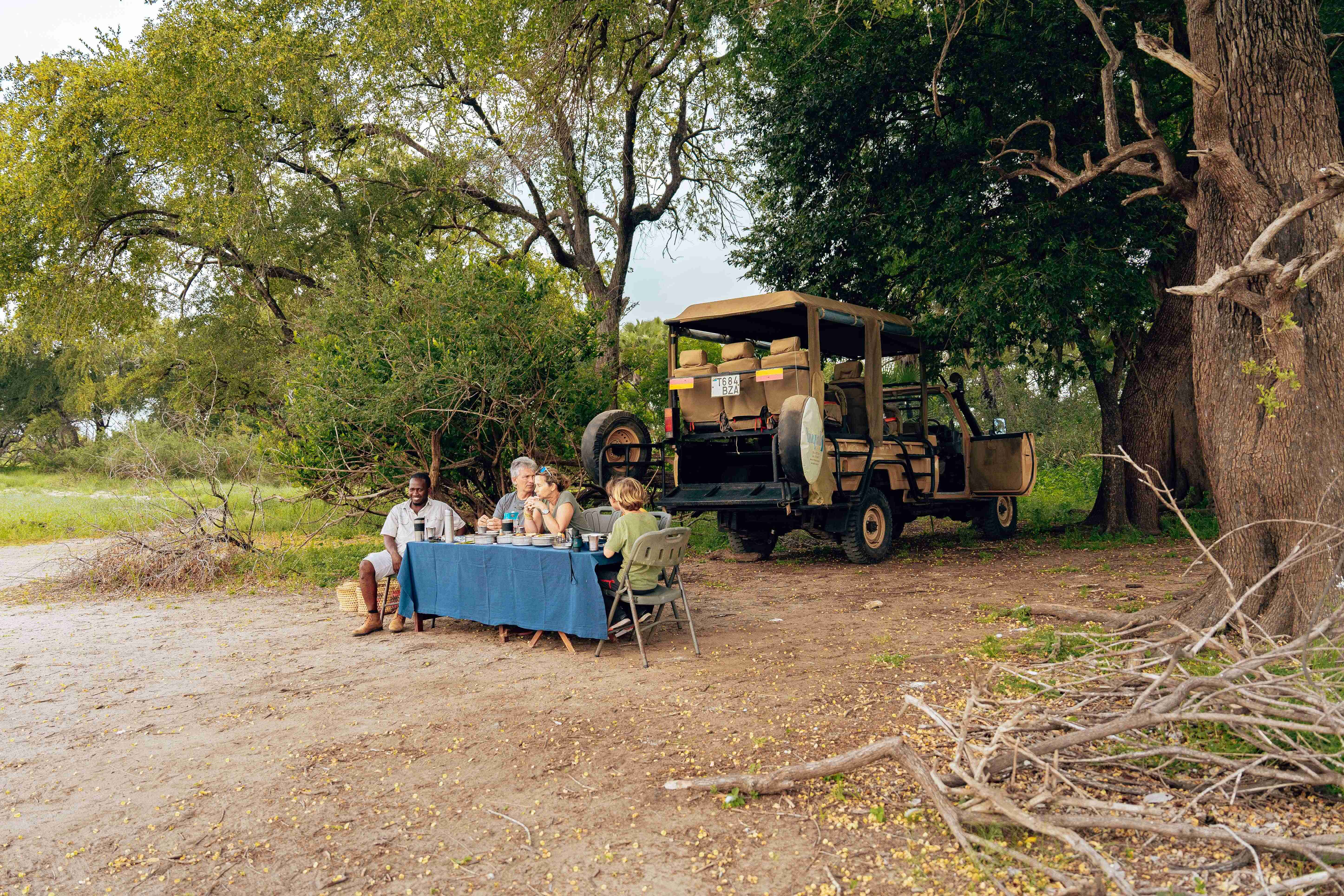 Bush dining experience